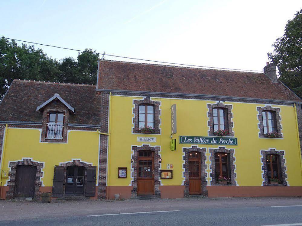 Logis-Hotel Restaurant Auberge Les Vallees Du Perche Vicheres Exterior photo